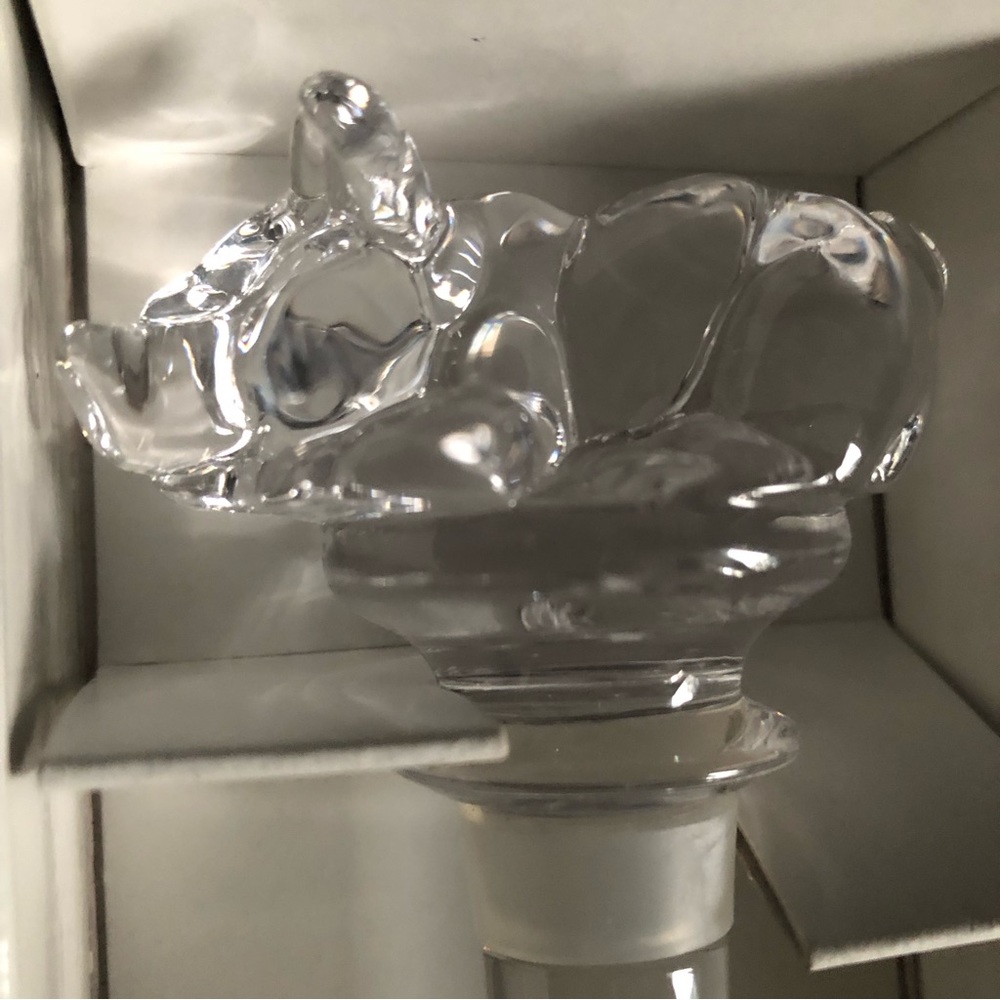 Vintage Mikasa Crystal Bottle Stopper - Farm Friend Pig - Picture 7 of 15